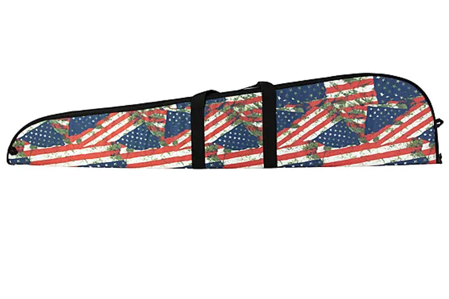 Evolution Outdoors Patriot Series 48 Inch Gun Case with Multicolor Flag Print Finish