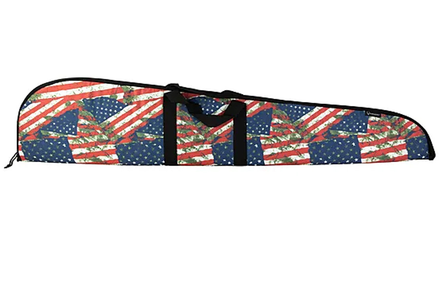 Evolution Outdoors Patriot Series 48 Inch Gun Case with Multicolor Flag Print Finish