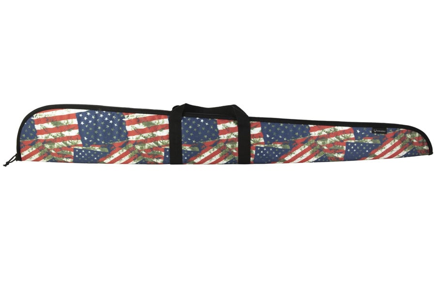 Evolution Outdoors Patriot Series 52 Inch Gun Case with Multicolor Flag Print Finish