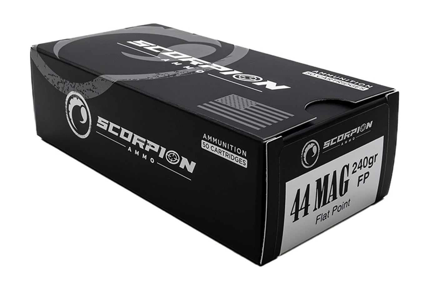 SCORPION 44 Magnum 240 gr Flat Point Target 50/Box