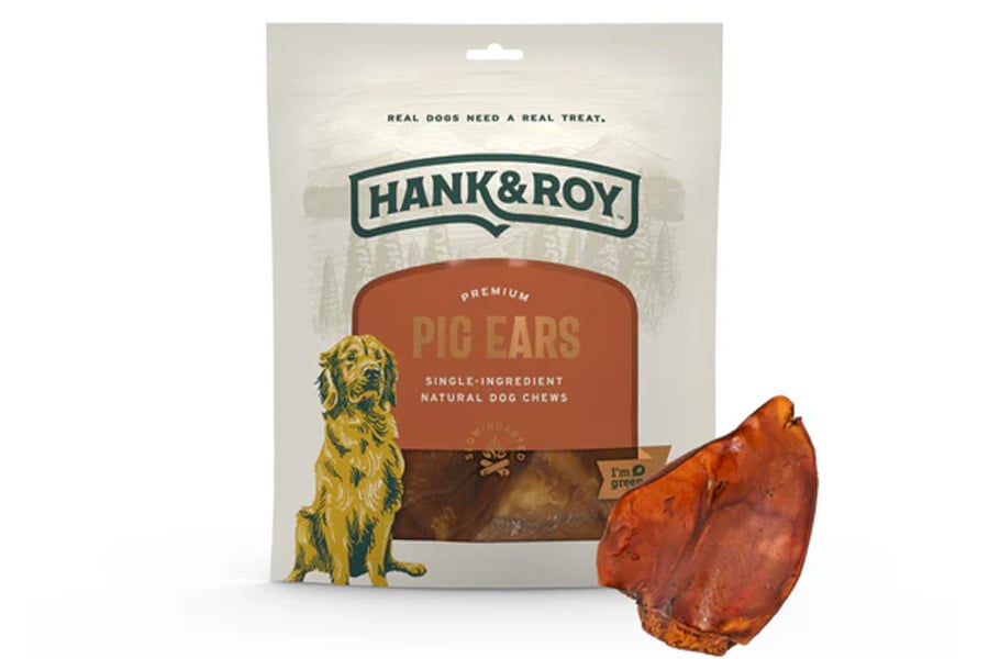 HANK AND ROY 6 Pack Pig Ears