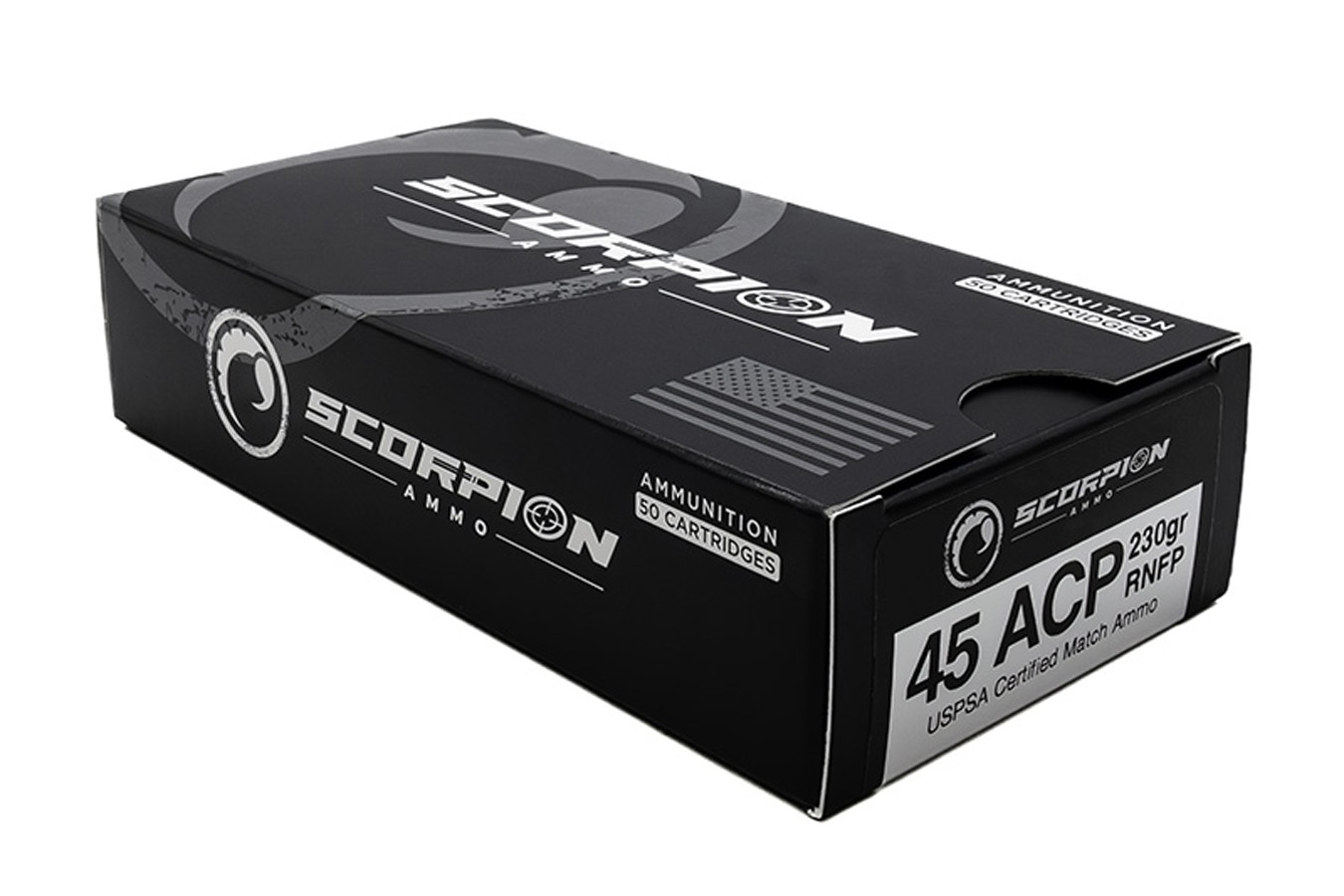 Scorpion 45 ACP 230 gr RNFP USPSA Certified Match-Grade 50/Rounds