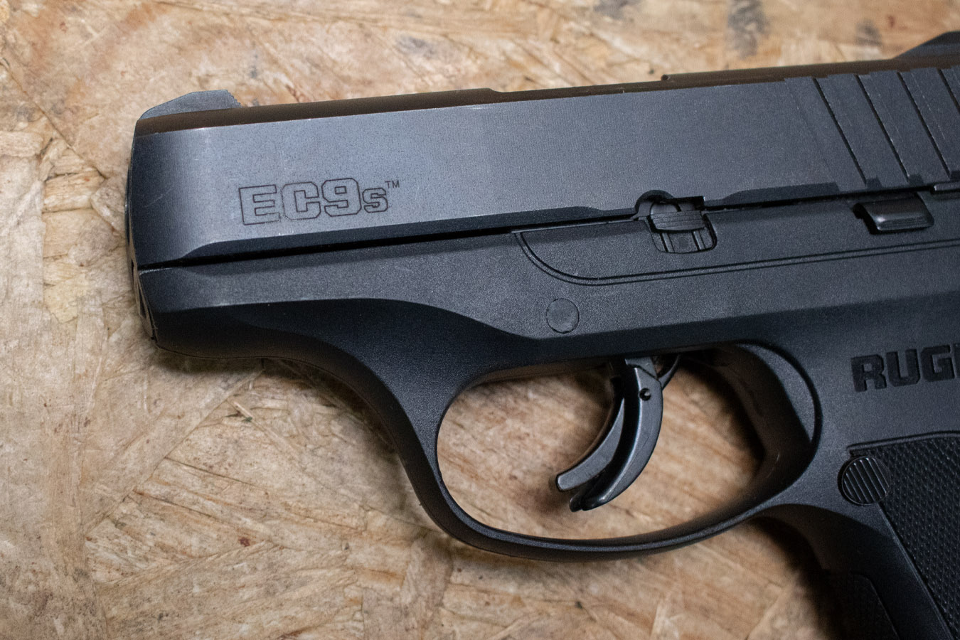 RUGER EC9s 9mm Police Trade-In Pistol with Manual Safety