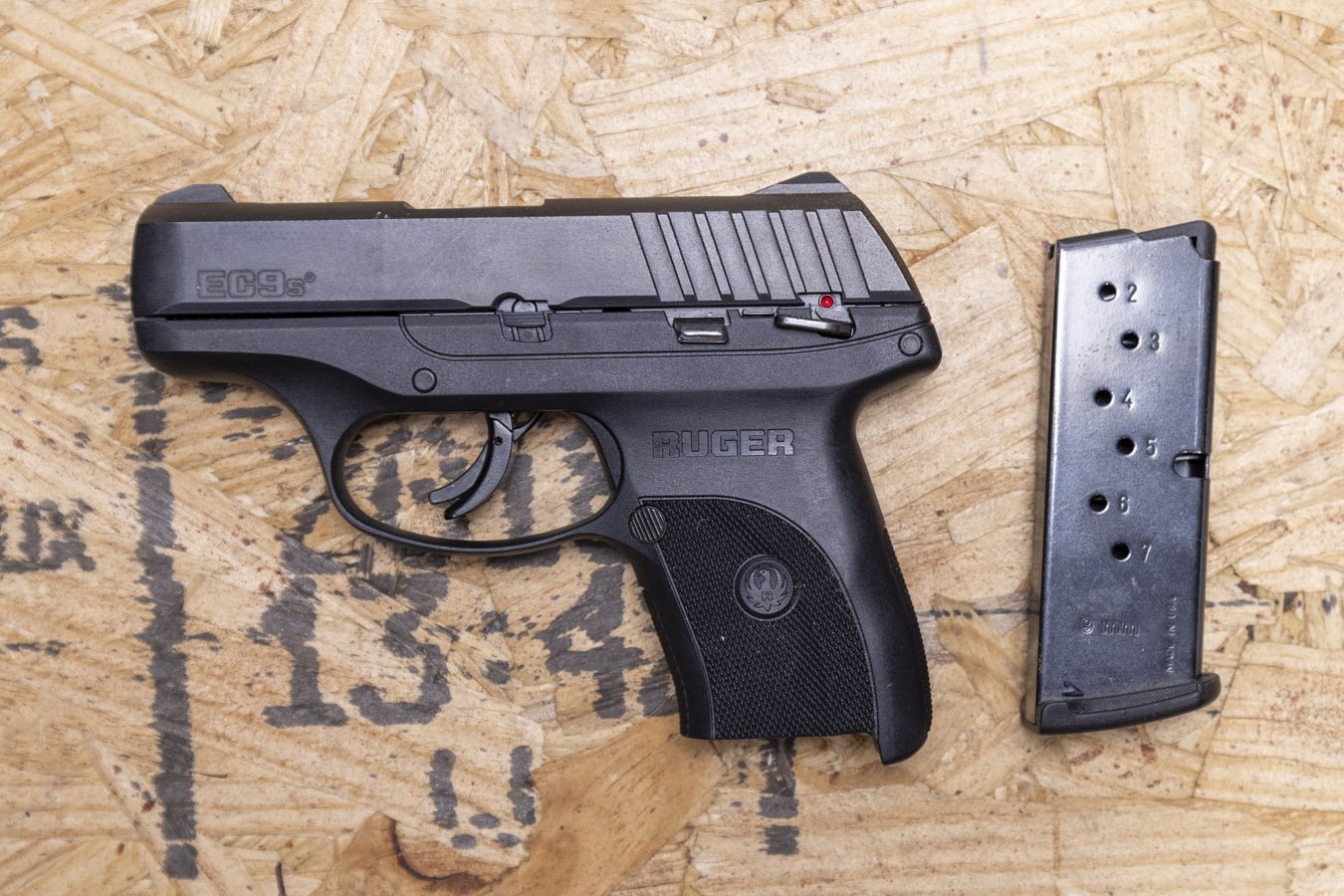 RUGER EC9S 9mm Police Trade-In Striker-Fired Pistol