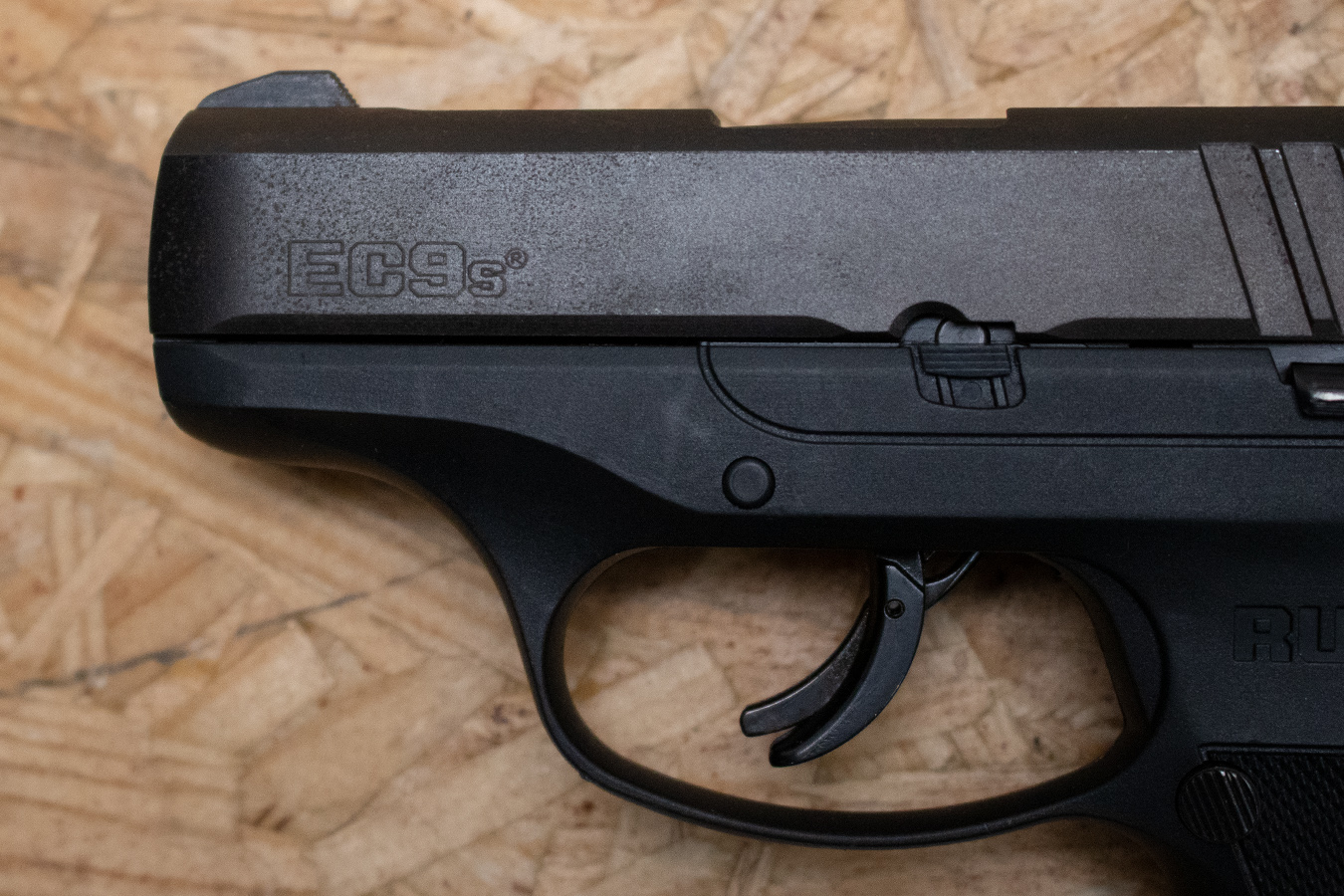 RUGER EC9s 9mm Police Trade-In Pistol with Manual Safety