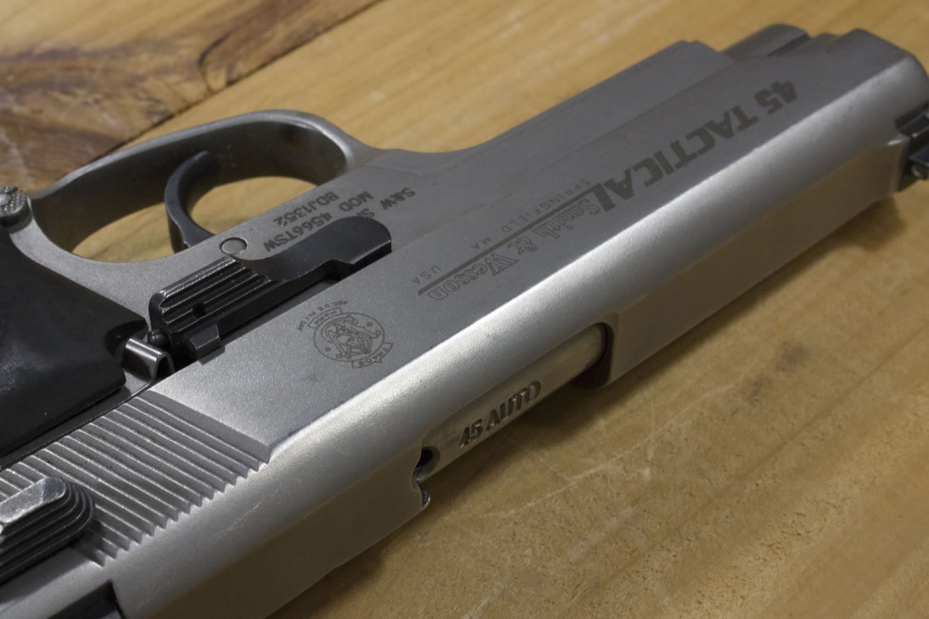 SMITH AND WESSON 4566TSW 45 ACP Police Trades (Fair Condition)