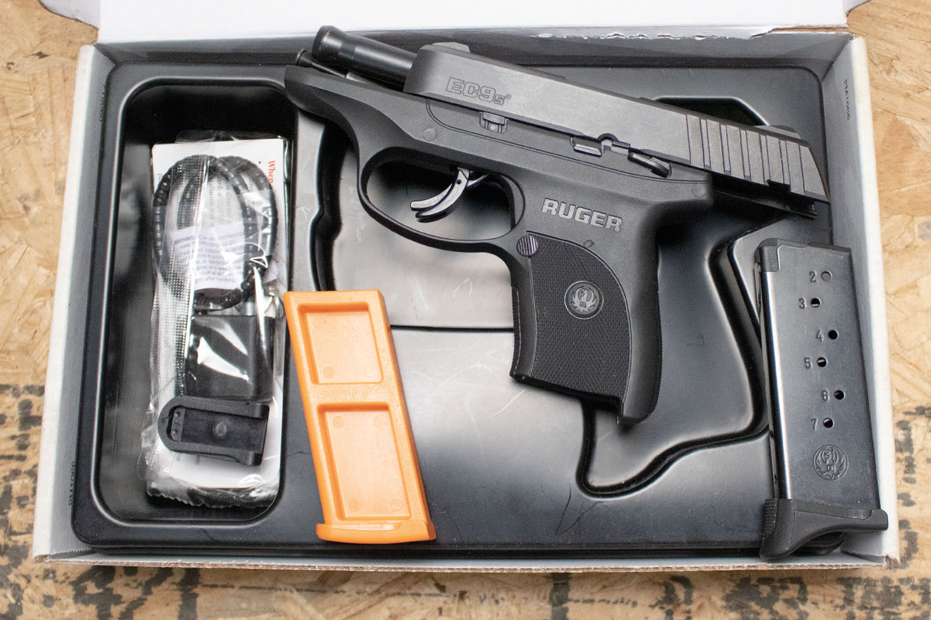 RUGER EC9s 9mm Police Trade-In Pistol with Factory Box