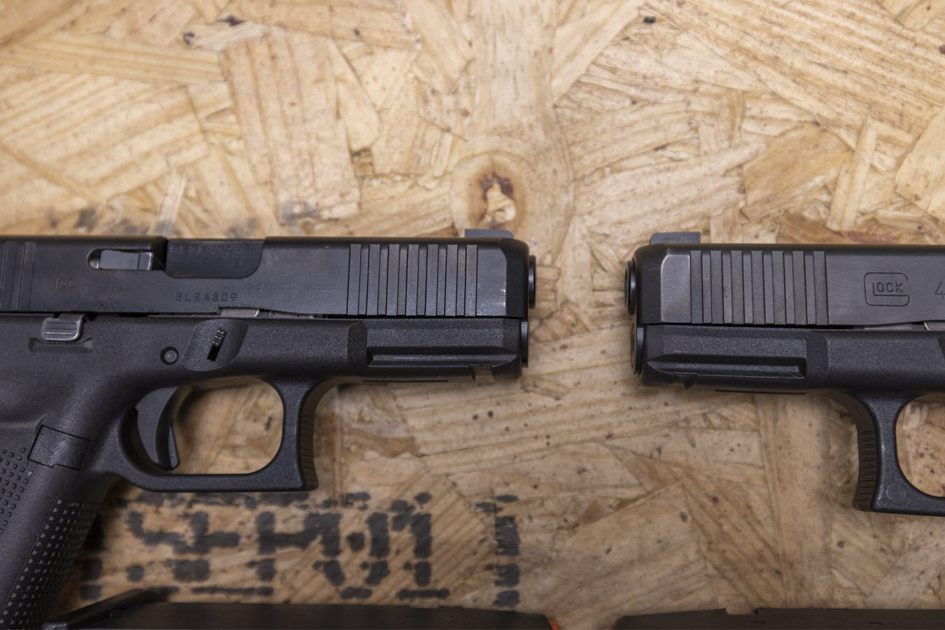 GLOCK 45 9mm Police Trade-In Pistols with Night Sights (Very Good Condition)