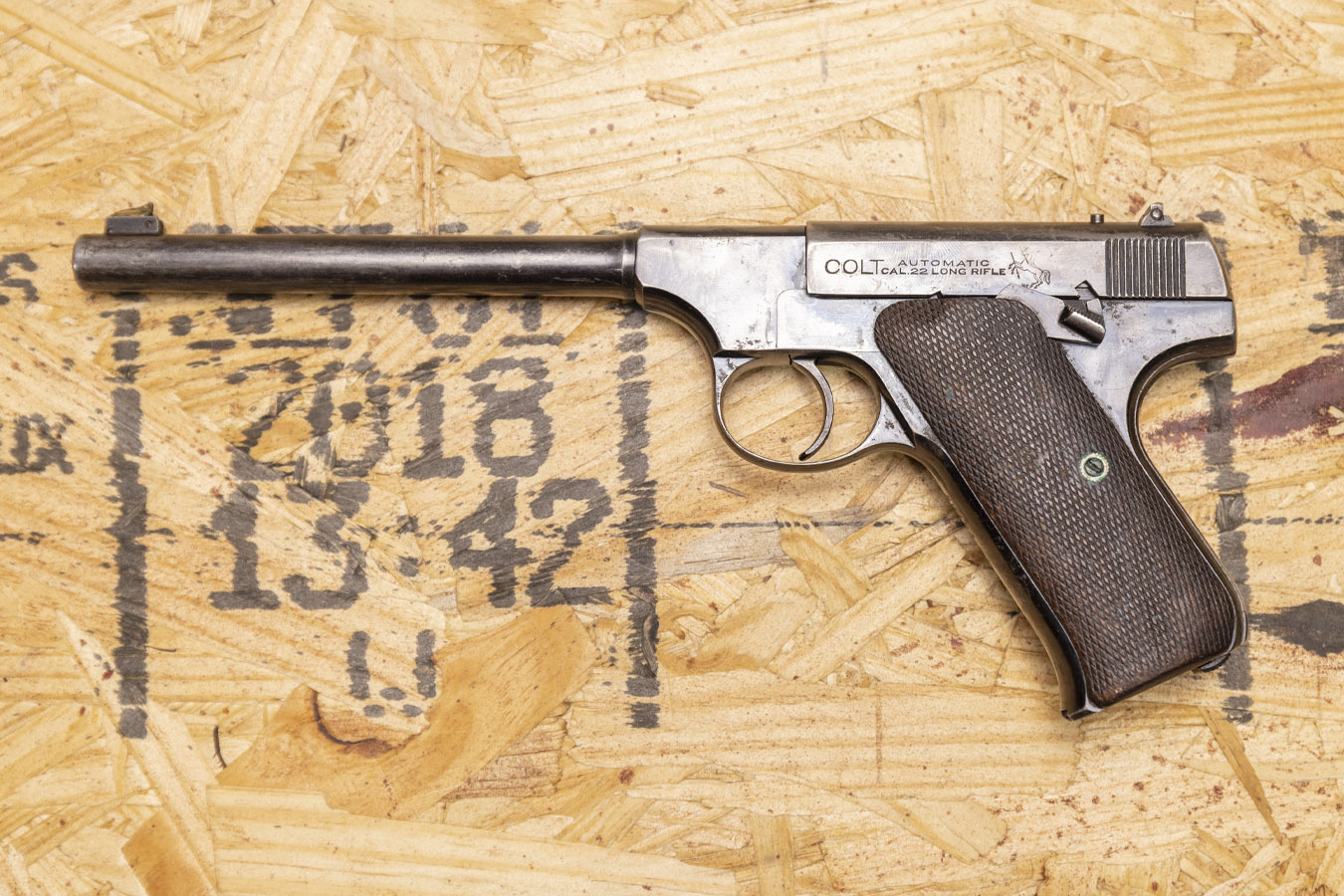 COLT Pre Woodsman .22LR Police Trade-In Pistol (Mag Not Included)