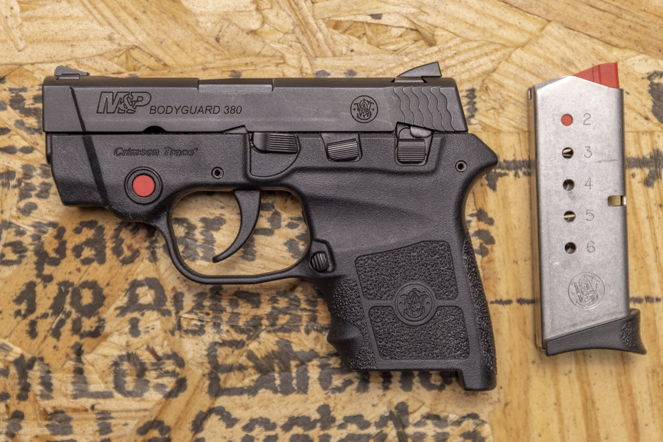 SMITH AND WESSON Bodyguard 380 380 ACP Police Trade-In Revolver