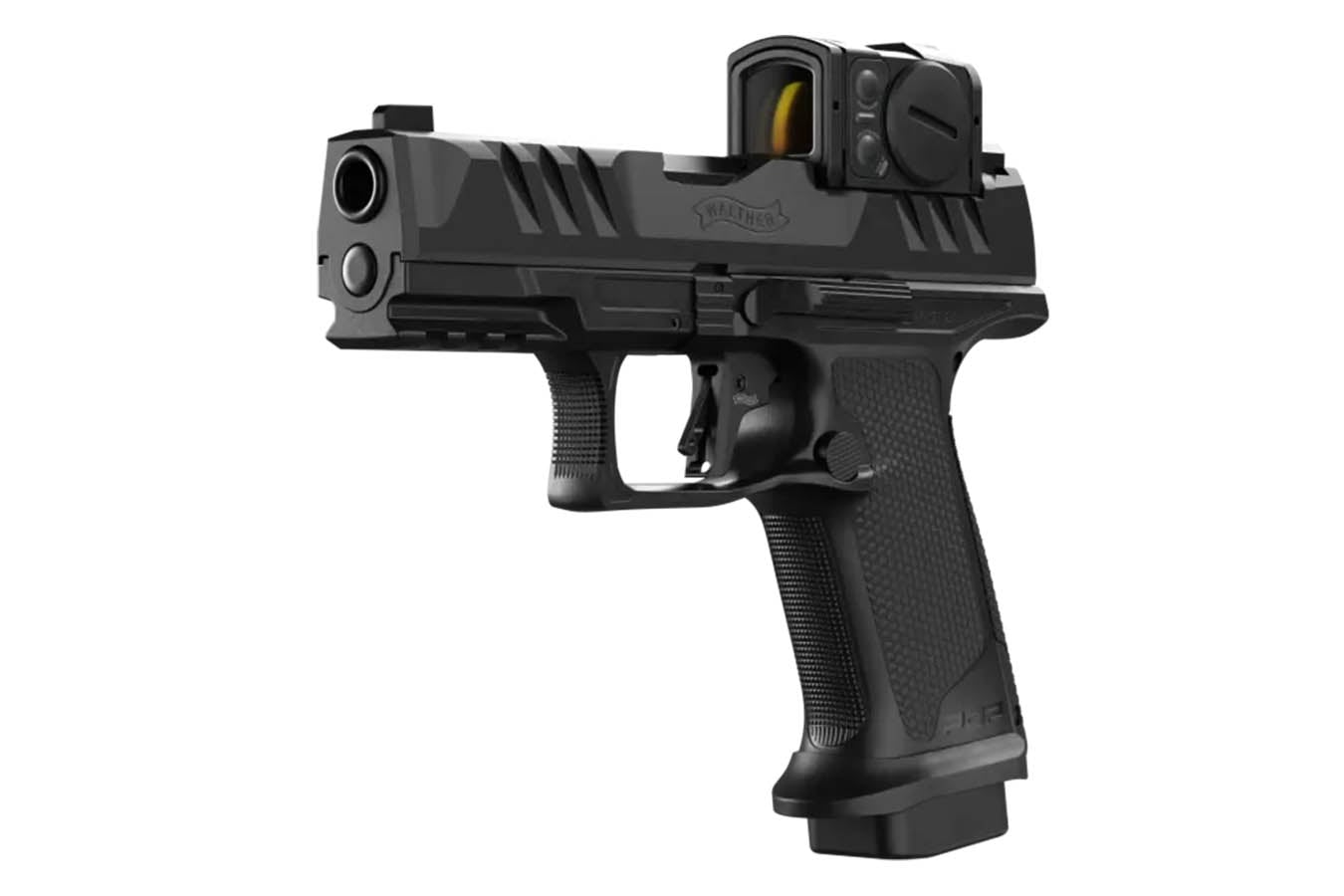 WALTHER PDP F-Series Pro 9mm Optic Ready Pistol with Aimpoint Acro P-2 Red Dot Sight