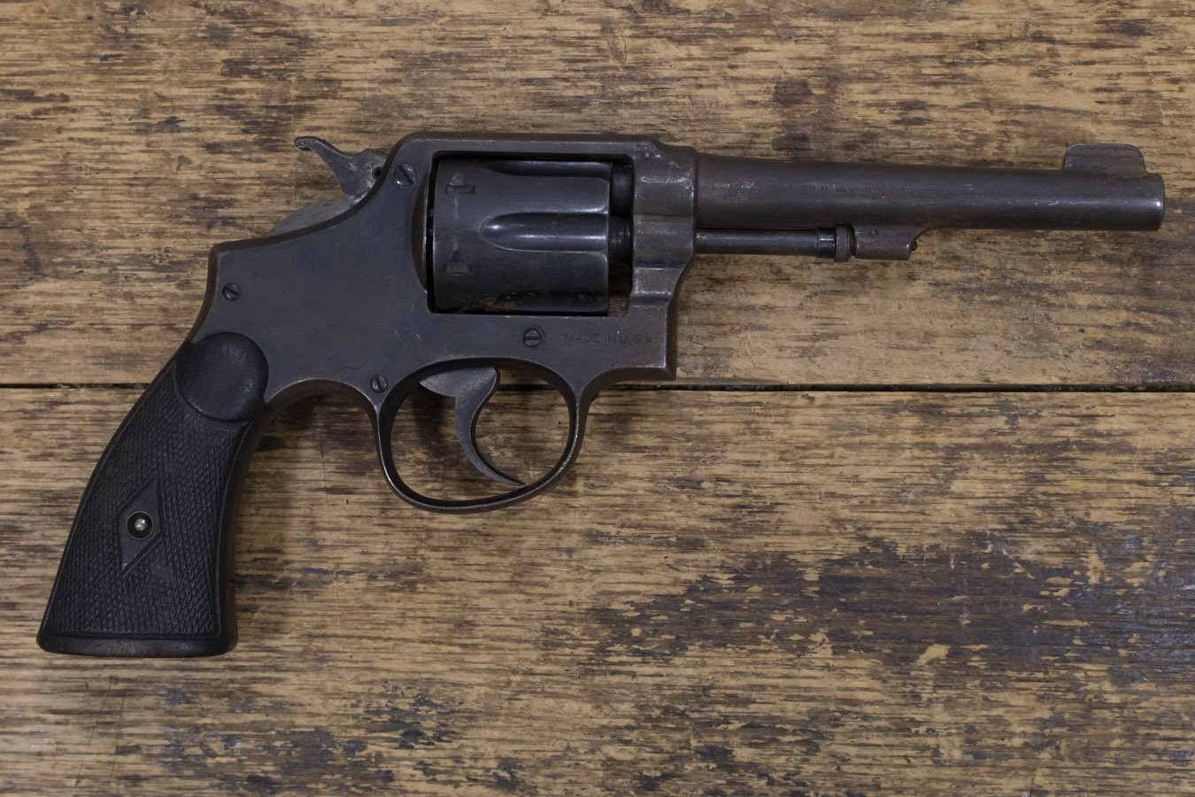 SMITH AND WESSON M&P Pre-Model 10 38 Special Police Trade-in Revolver