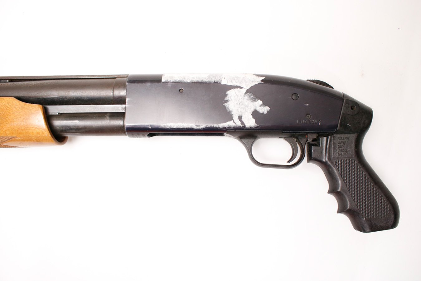 MOSSBERG 500A 12-Gauge Police Trade-in Pump-Action Shotgun