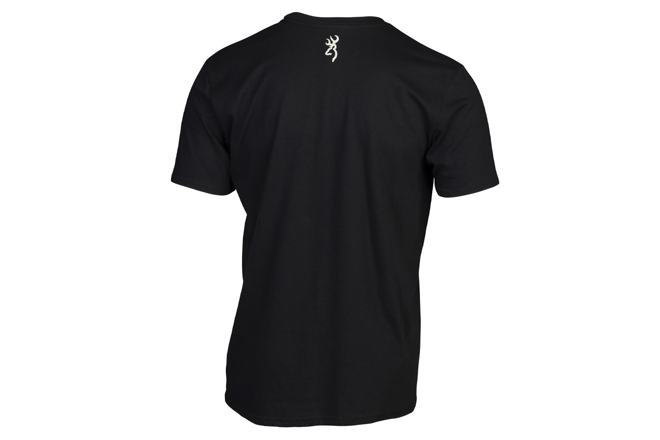 BROWNING CLOTHING Contour Short Sleeve T-Shirt Black Cotton/Poly Blend with Screen-Printed Graphics