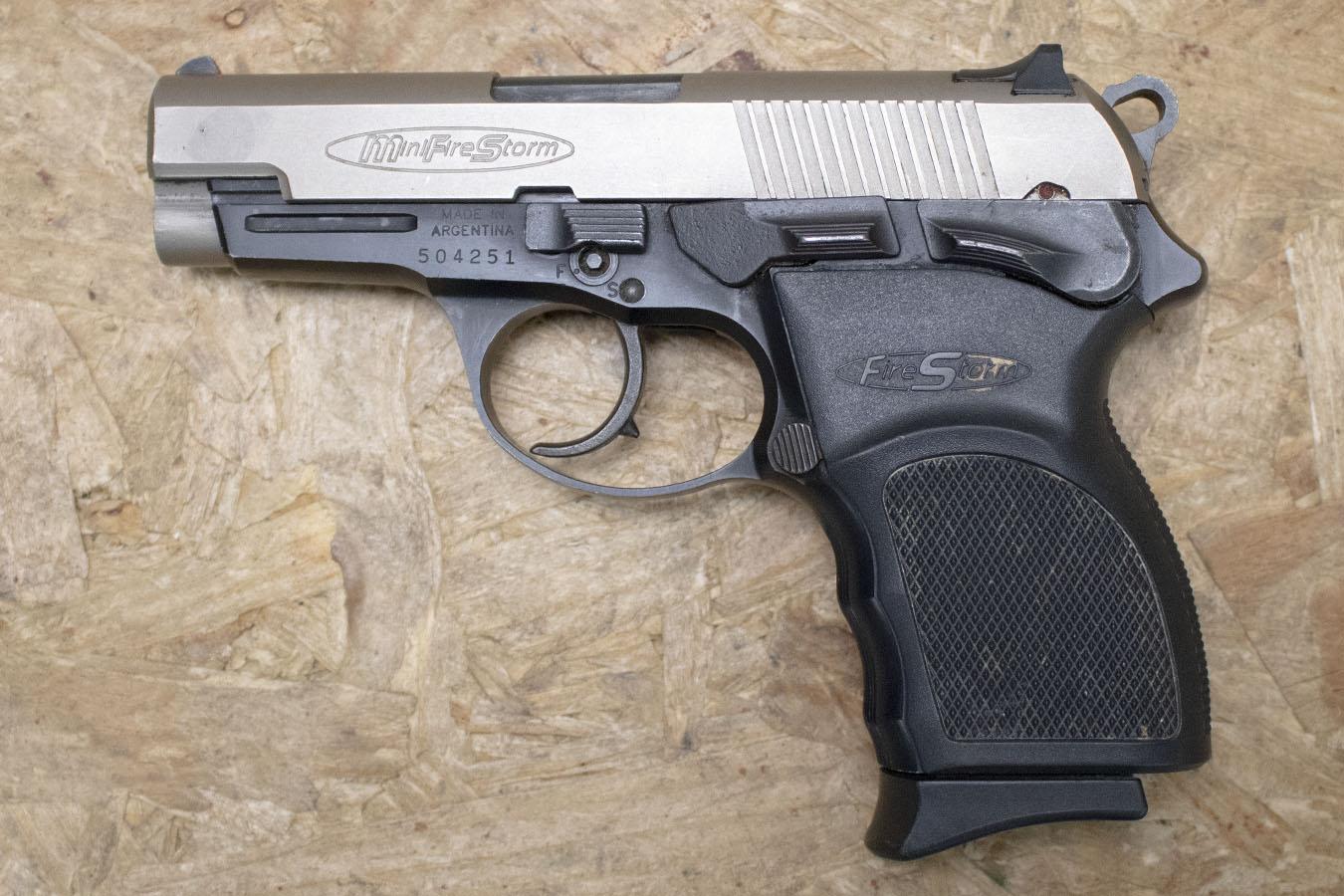 BERSA Mini Firestorm 45ACP Police Trade-In Pistol with Two-Tone Finish
