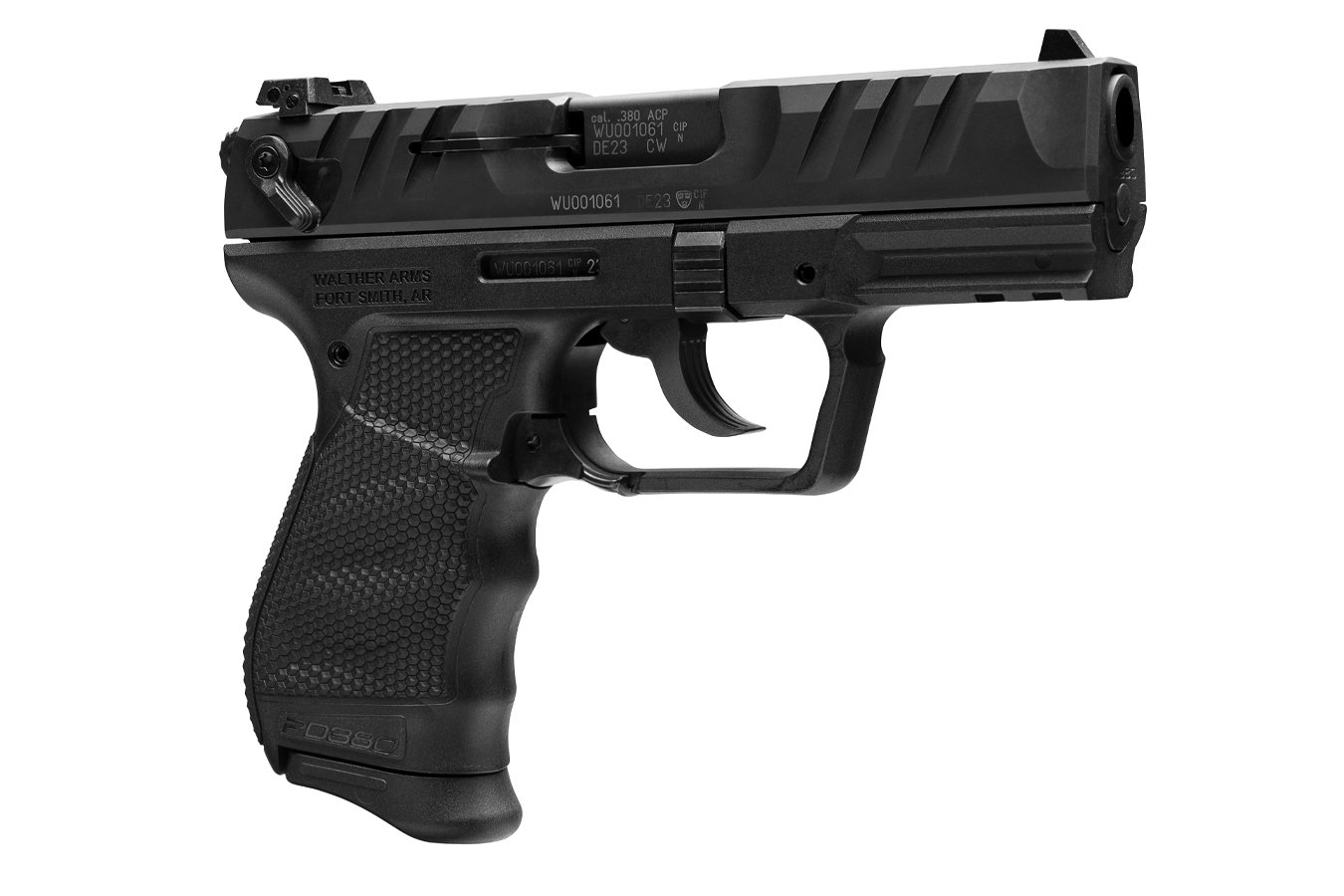 WALTHER PD380 380ACP Compact Semi-Auto Pistol with Double/Single Action Trigger