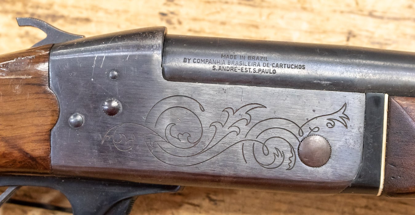 COMPANHIA BRASILEIRA DE CARTUCHOS Model SB 12 Gauge Police Trade-in Shotgun