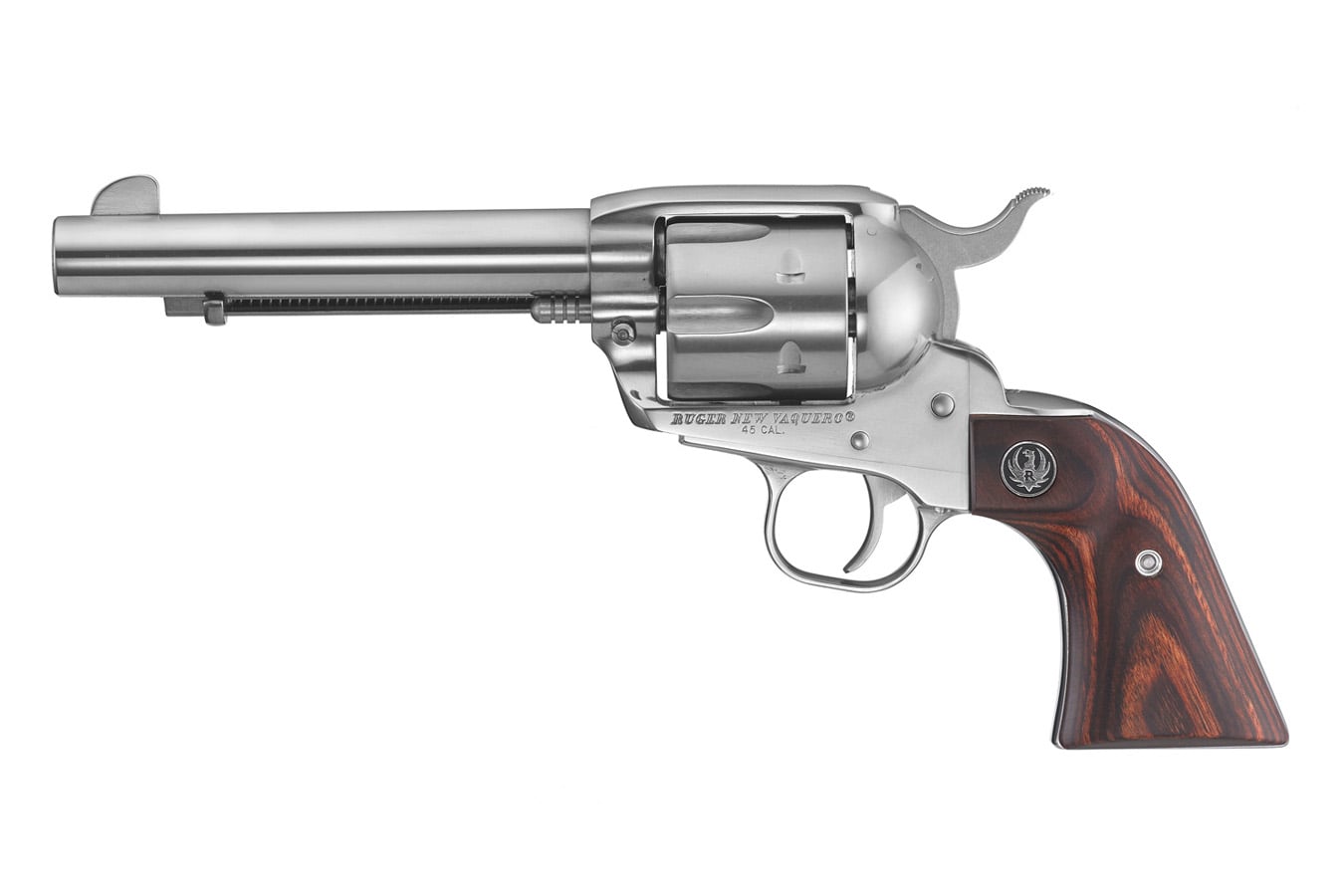 RUGER Vaquero 45 Colt Stainless Single-Action Revolver