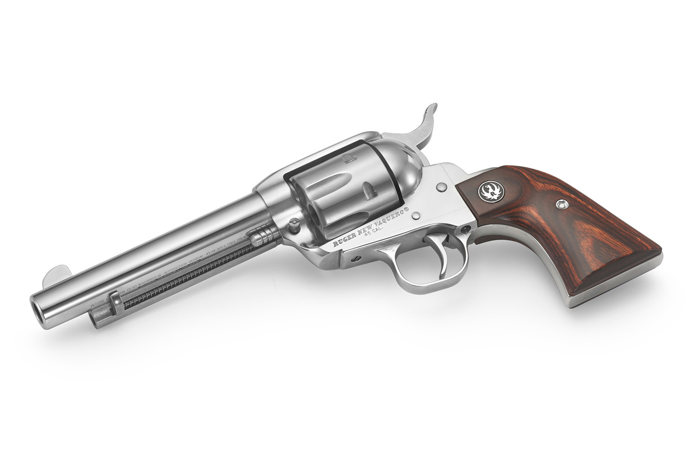 RUGER Vaquero 45 Colt Stainless Single-Action Revolver