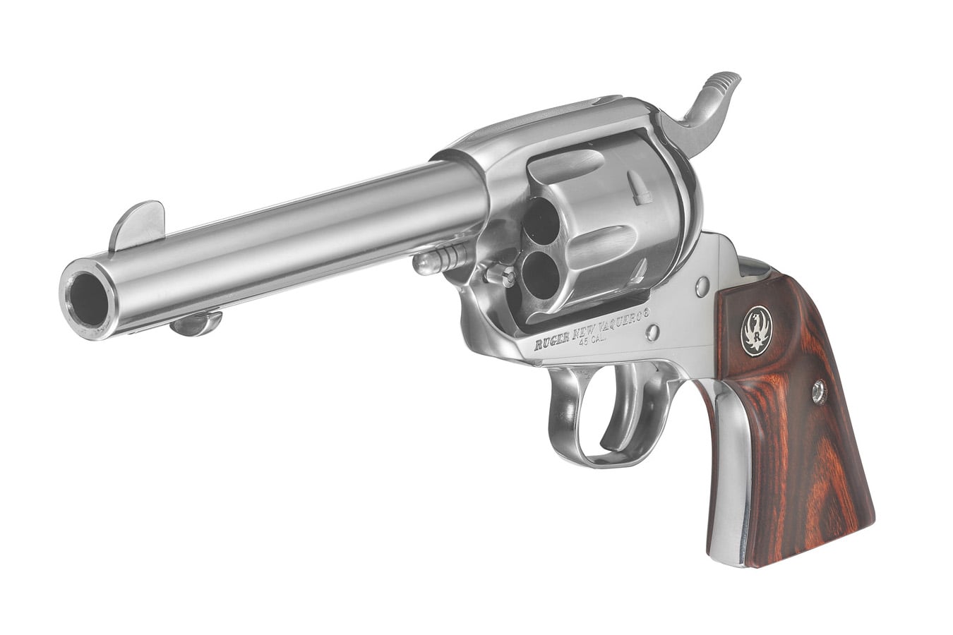 RUGER Vaquero 45 Colt Stainless Single-Action Revolver