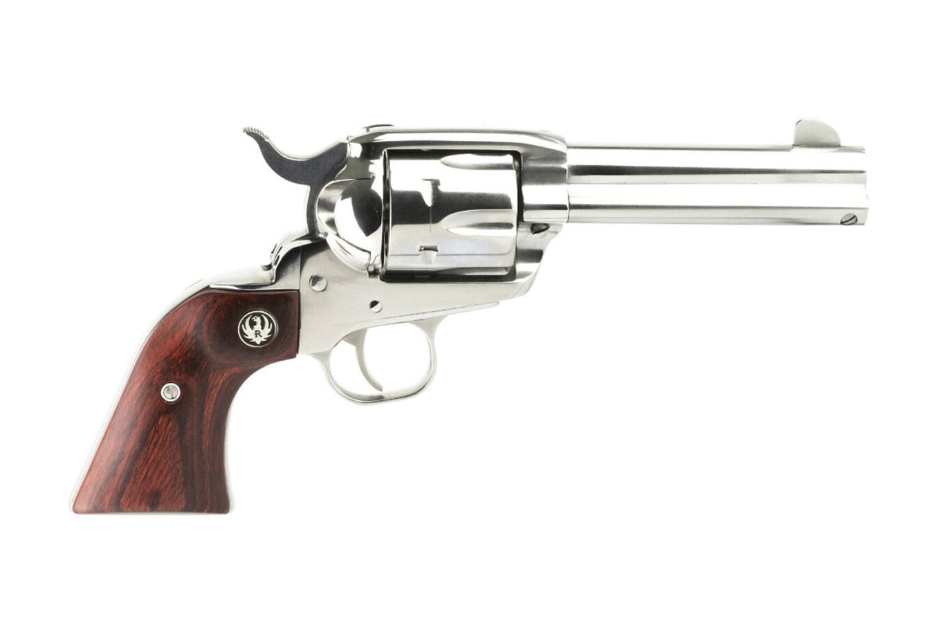 RUGER Vaquero Stainless 45 Colt Single-Action Revolver with 4.6 Inch Barrel