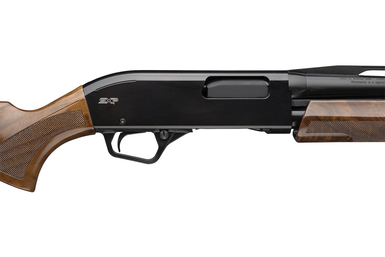 WINCHESTER FIREARMS SXP High Grade Trap 12 Gauge Pump Shotgun with Turkish Walnut Stock