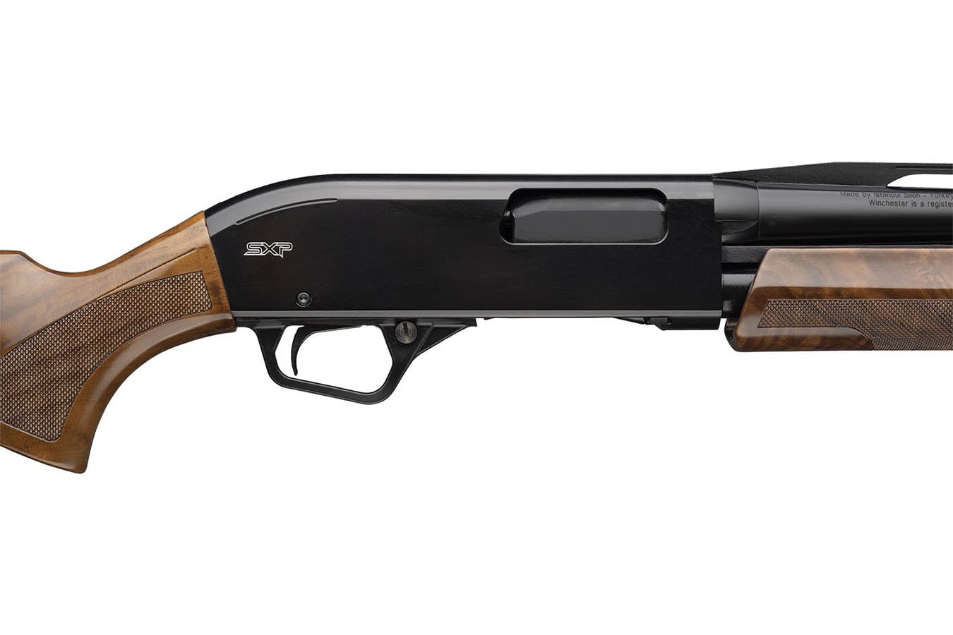 WINCHESTER FIREARMS SXP High-Grade Trap 12-Gauge Pump-Action Shotgun with Turkish Walnut Stock and 32 Inch Barrel