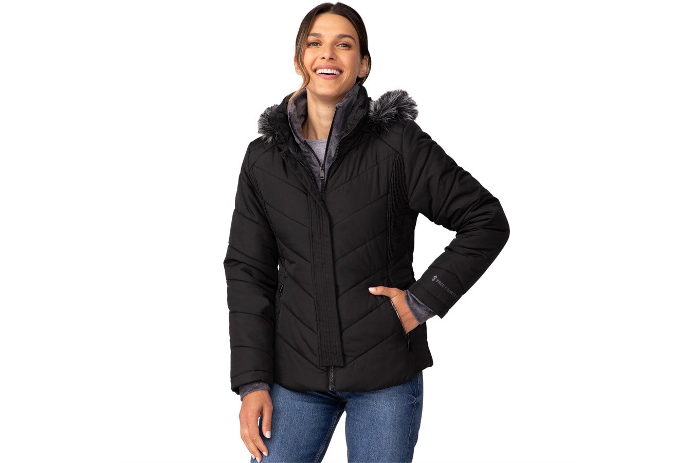 Free Country Women's Puffer Winter Coat
