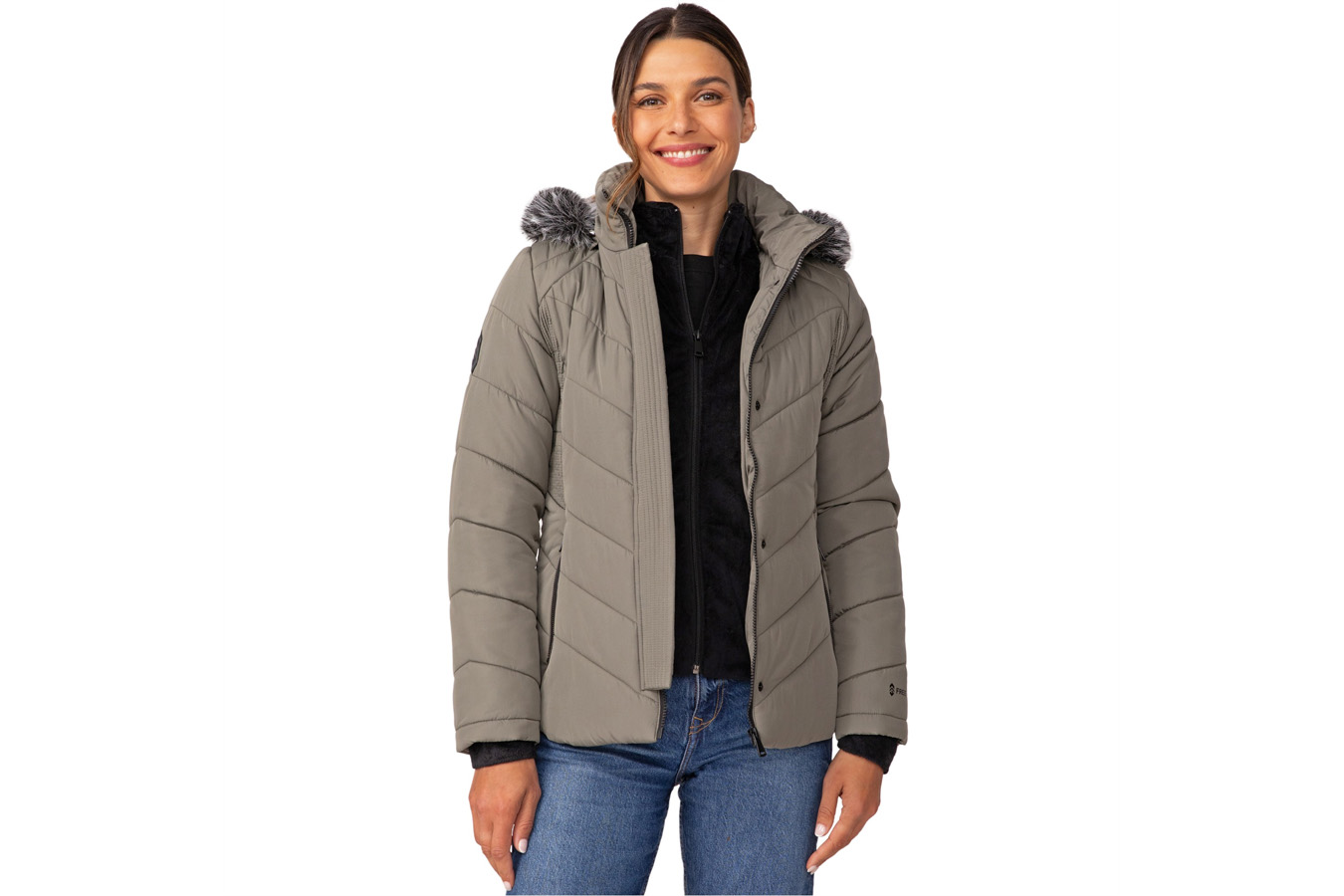 Free Country Women's Puffer Winter Coat
