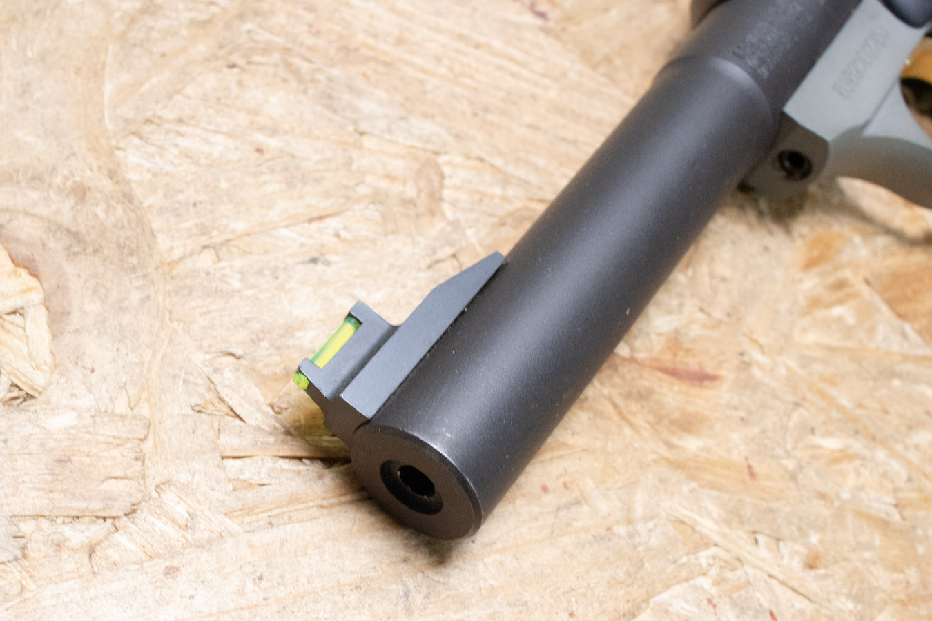 BROWNING FIREARMS Buck Mark 22LR Police Trade-In Pistol with Bull Barrel