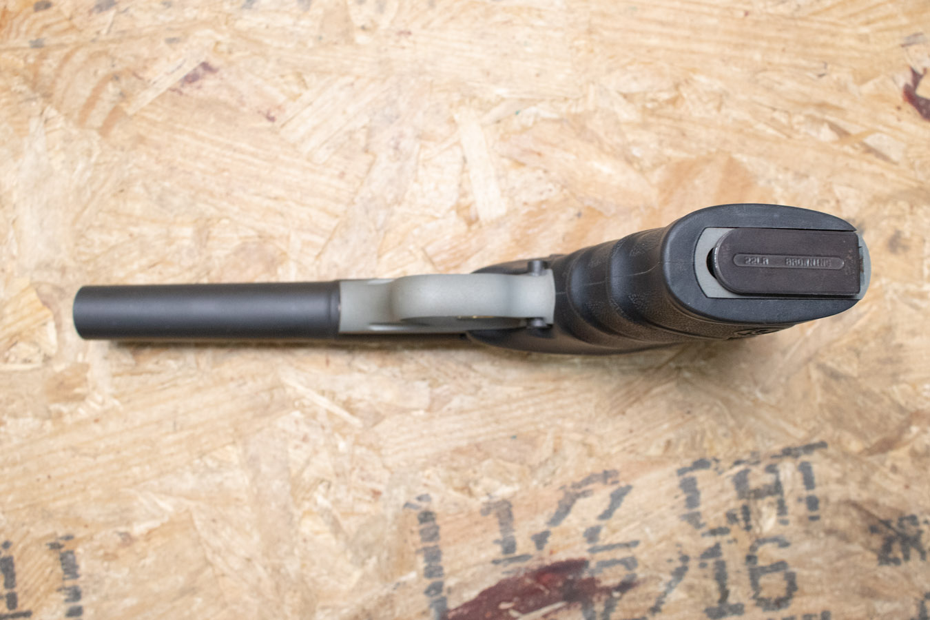 BROWNING FIREARMS Buck Mark 22LR Police Trade-In Pistol with Bull Barrel