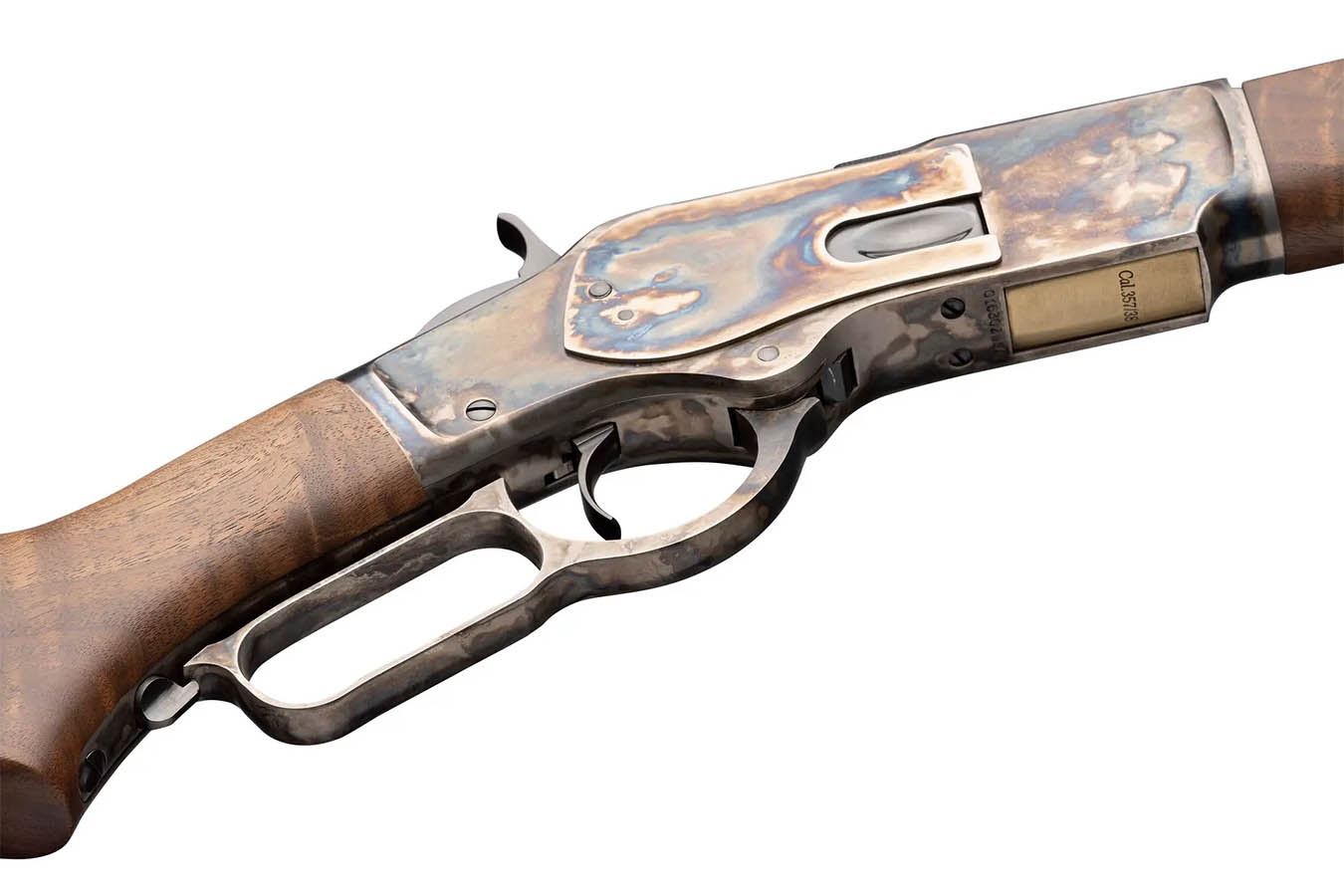 Winchester Firearms 1873 Sporter 45 Colt Lever-Action Rifle with Color Case Hardened Receiver