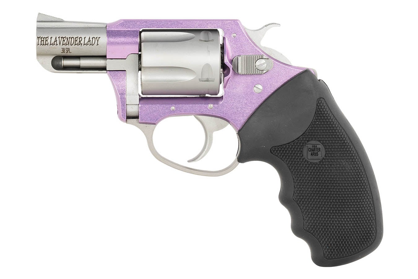 CHARTER ARMS Lavender Lady 38 Special DA/SA Revolver with Lavender Finish