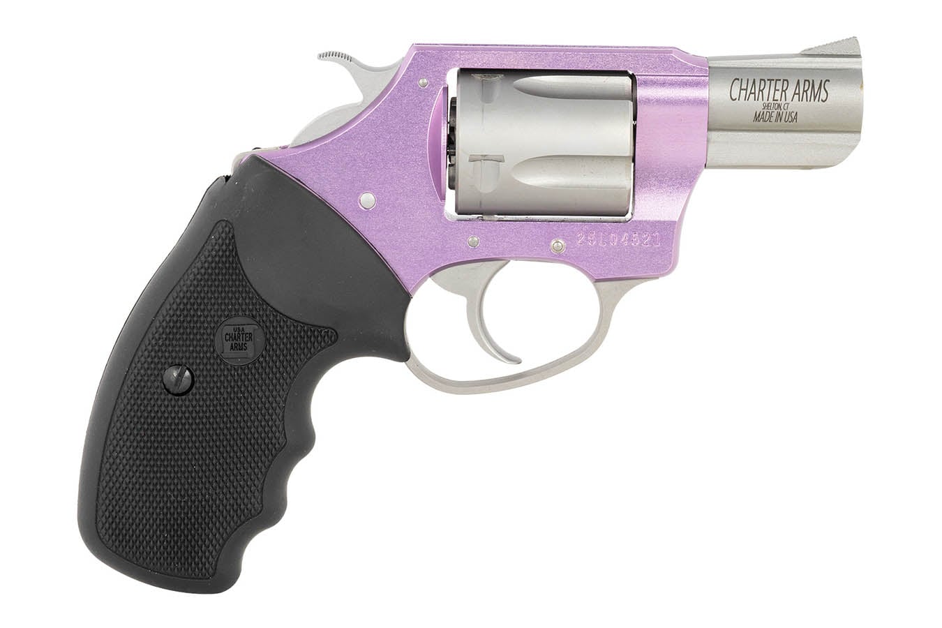 CHARTER ARMS Lavender Lady 38 Special DA/SA Revolver with Lavender Finish