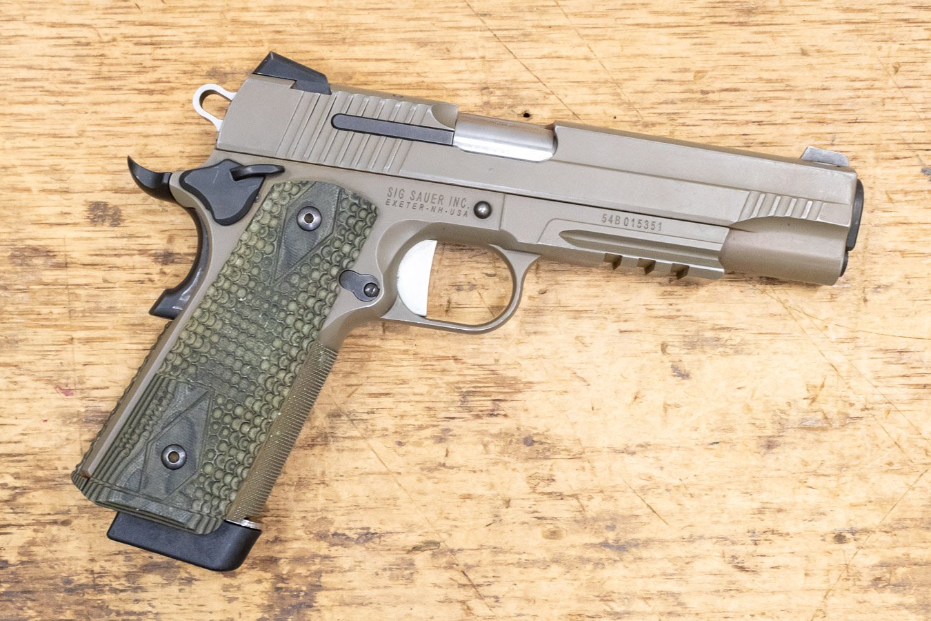 SIG SAUER 1911 Scorpion 45 ACP Police Trade-in Pistol