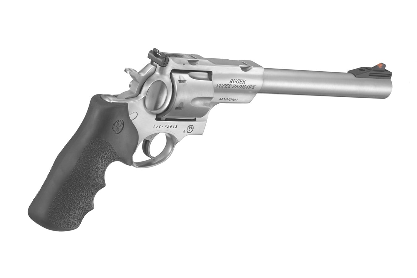 RUGER Super Redhawk 44 Rem Mag Stainless Double-Action Revolver