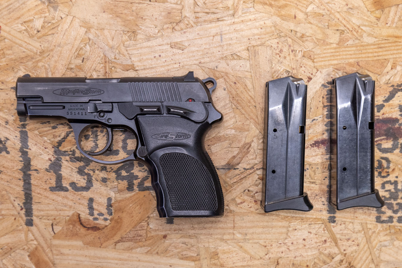 BERSA MiniFirestorm 40S&W Police Trade-In Pistol