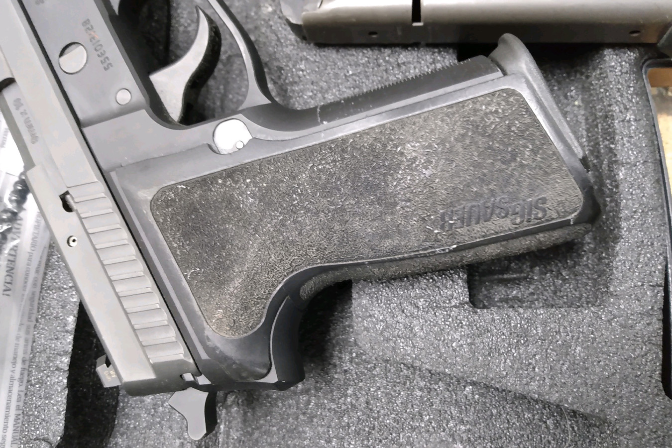 SIG SAUER P229 9mm Police Trade-In Pistol with Three Magazines and Case
