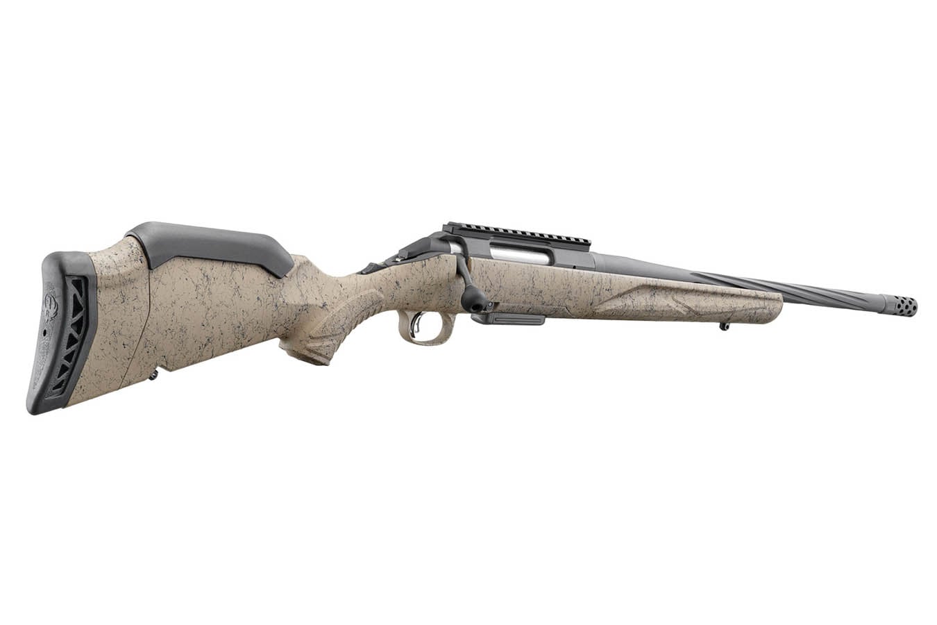 Ruger American Gen II Ranch 5.56mm Bolt-Action Rifle with FDE Splatter Stock