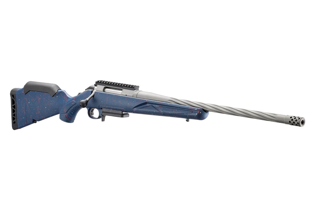 RUGER American Gen II 308 Win Limited Edition America 250th Anniversary Bolt Action Rifle with Liberty Blue Splatter Stock