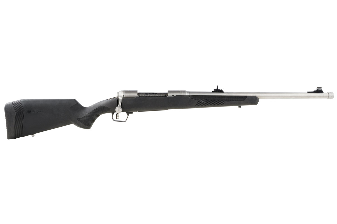 SAVAGE 110 Brush Hunter 338 Winchester Bolt-Action Rifle with Fixed Matte Black Synthetic Stock