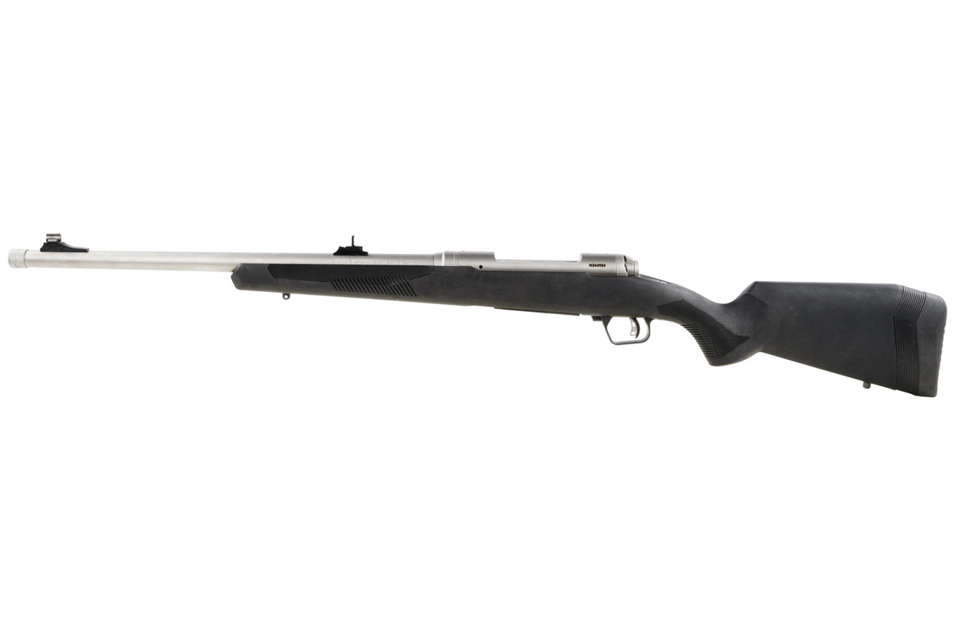 SAVAGE 110 Brush Hunter 338 Winchester Bolt-Action Rifle with Fixed Matte Black Synthetic Stock