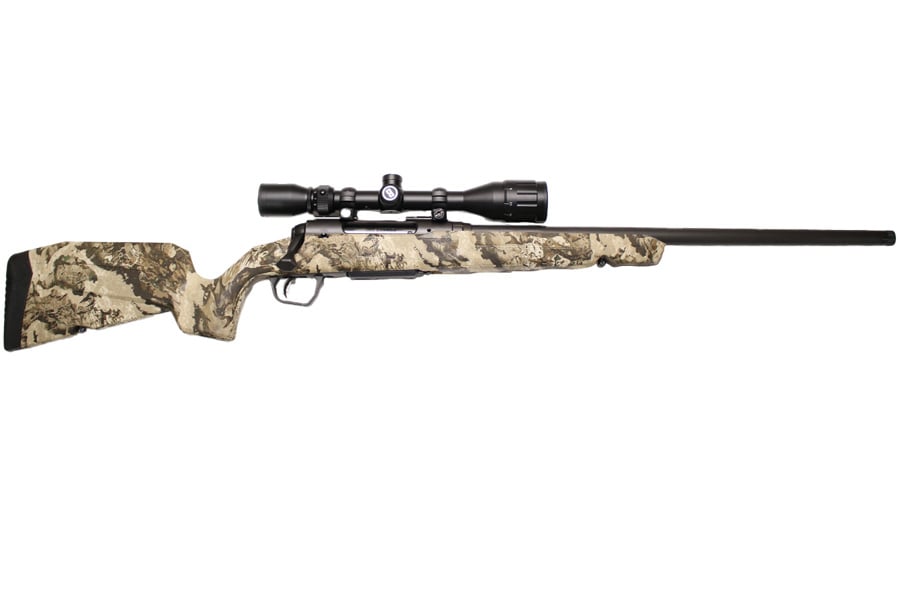 SAVAGE Axis II 223 Remington Bolt-Action Rifle with Heavy Barrel, Bushnell Scope and Veil Whitetail Camo Stock