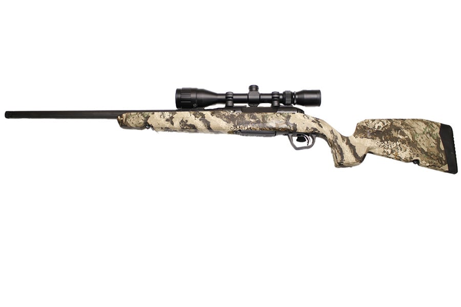 SAVAGE Axis II 223 Remington Bolt-Action Rifle with Heavy Barrel, Bushnell Scope and Veil Whitetail Camo Stock