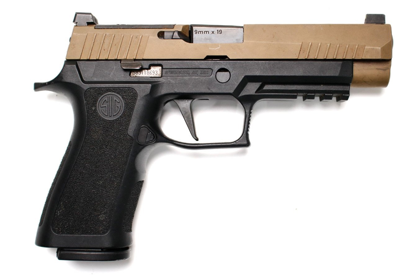 SIG SAUER P320 X-VTAC 9mm Optic Ready Police Trade-in Pistol