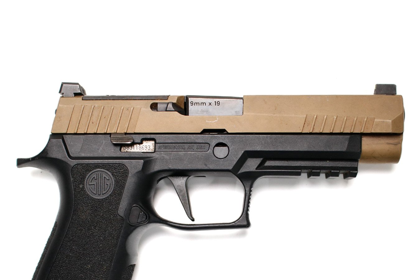 SIG SAUER P320 X-VTAC 9mm Optic Ready Police Trade-in Pistol