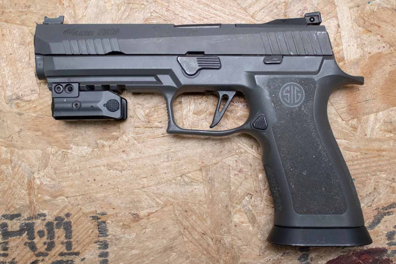SIG SAUER P320 X-Five 9mm Police Trade-In Pistol with Laser