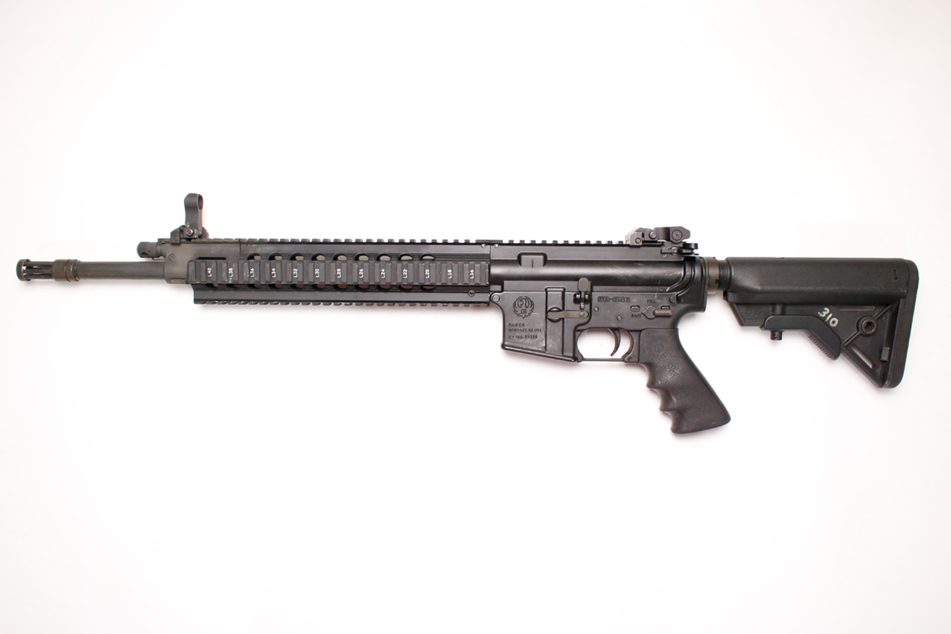 RUGER SR-556 5.56 NATO Police Trade-in Semi-Auto Rifle w/ B5 Stock (Magazine Not Included)