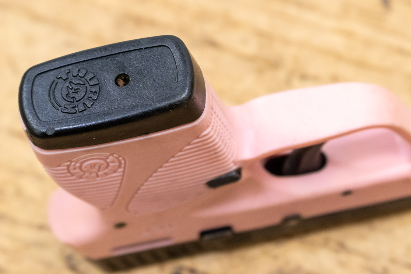 TAURUS PT738 380 ACP Used Police Trade-in Pistol with Pink Frame