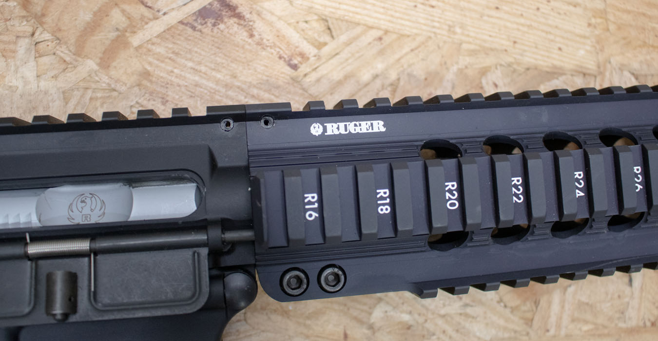 RUGER SR-556 5.56mm Police Trade-In Rifle (Magazine Not Included)